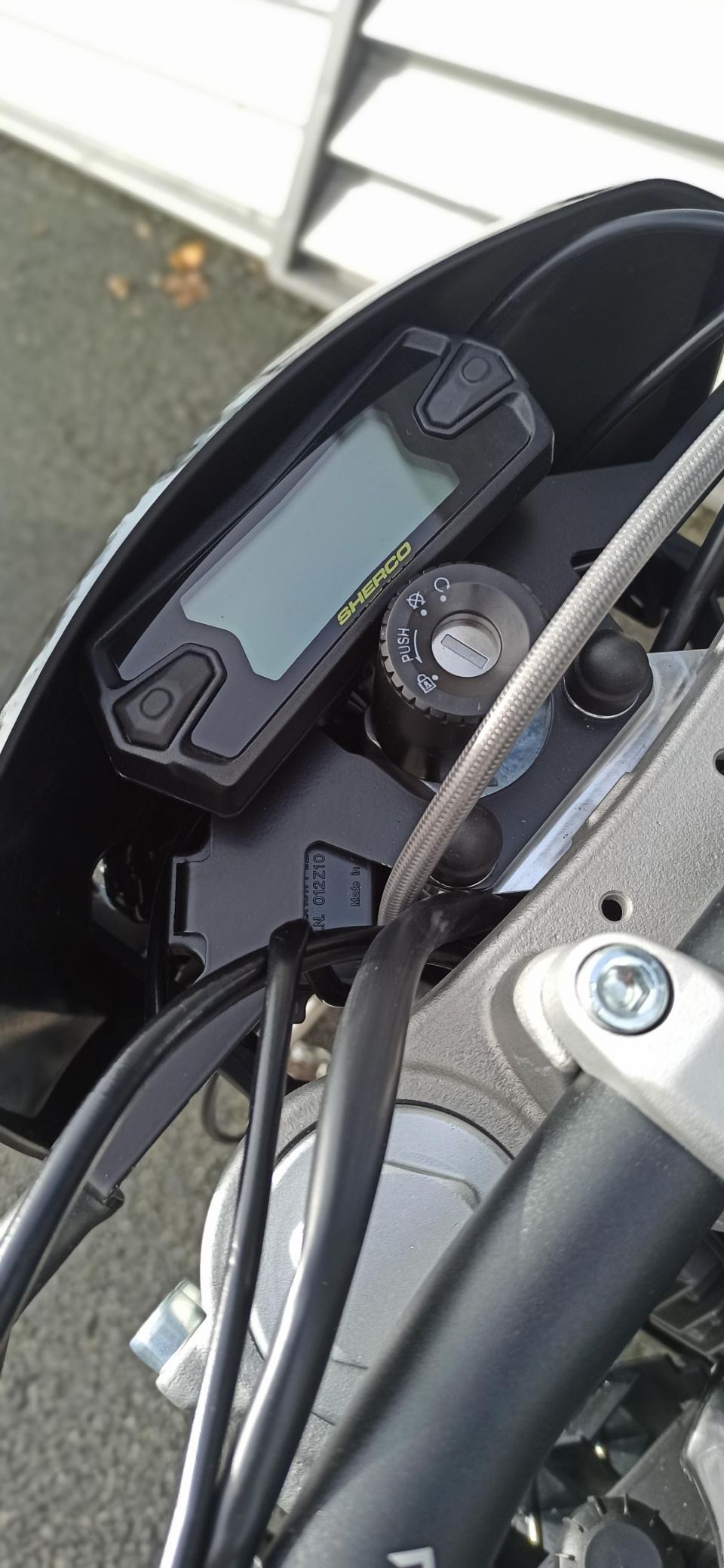 SHERCO 125 4T SM BLACK MOON RS 30