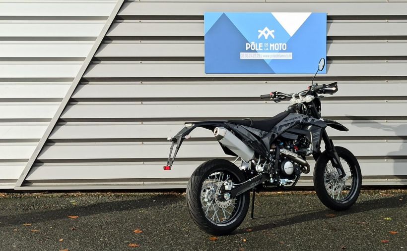 SHERCO 125 4T SM BLACK MOON RS 9