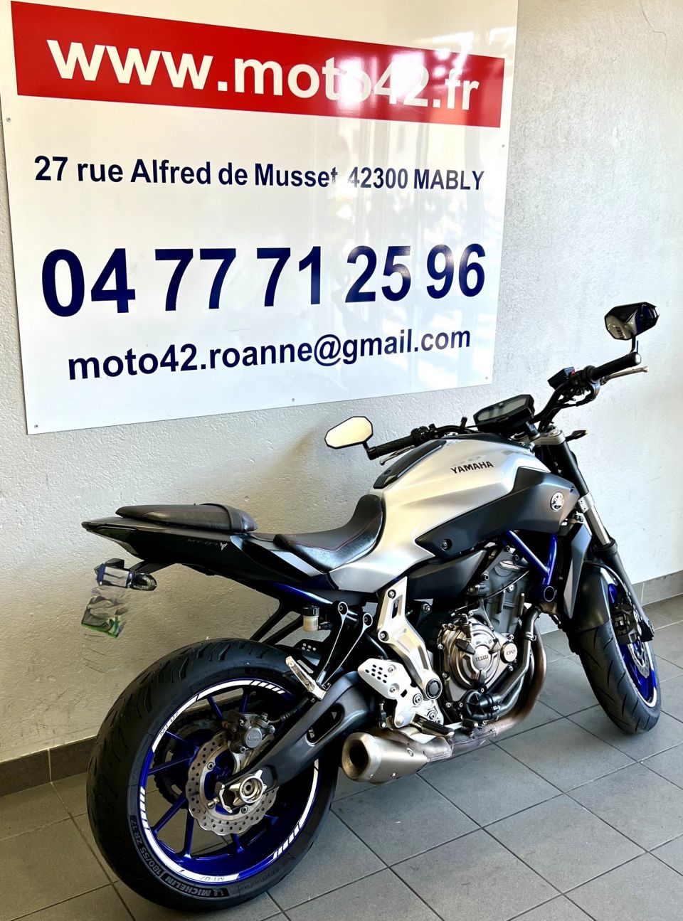 YAMAHA MT-07 35KW 9