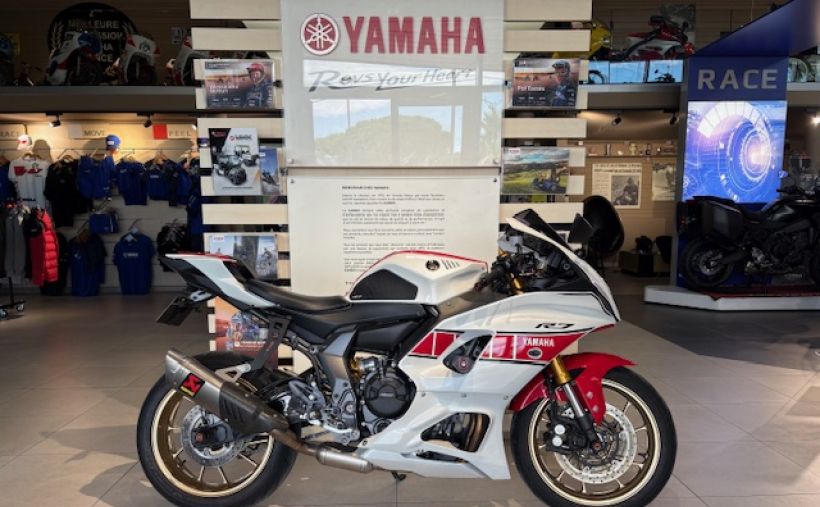 YAMAHA YZF-R7 WORLD GP 60TH ANNIVERSARY 55KW FULL OPTIONS (+de 6000€) GTIE 12 MOIS 0