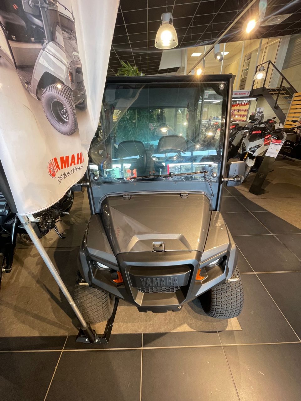 YAMAHA PROMOTION - SSV électrique YAMAHA UMQ E-AC HOMOLOGUE 1