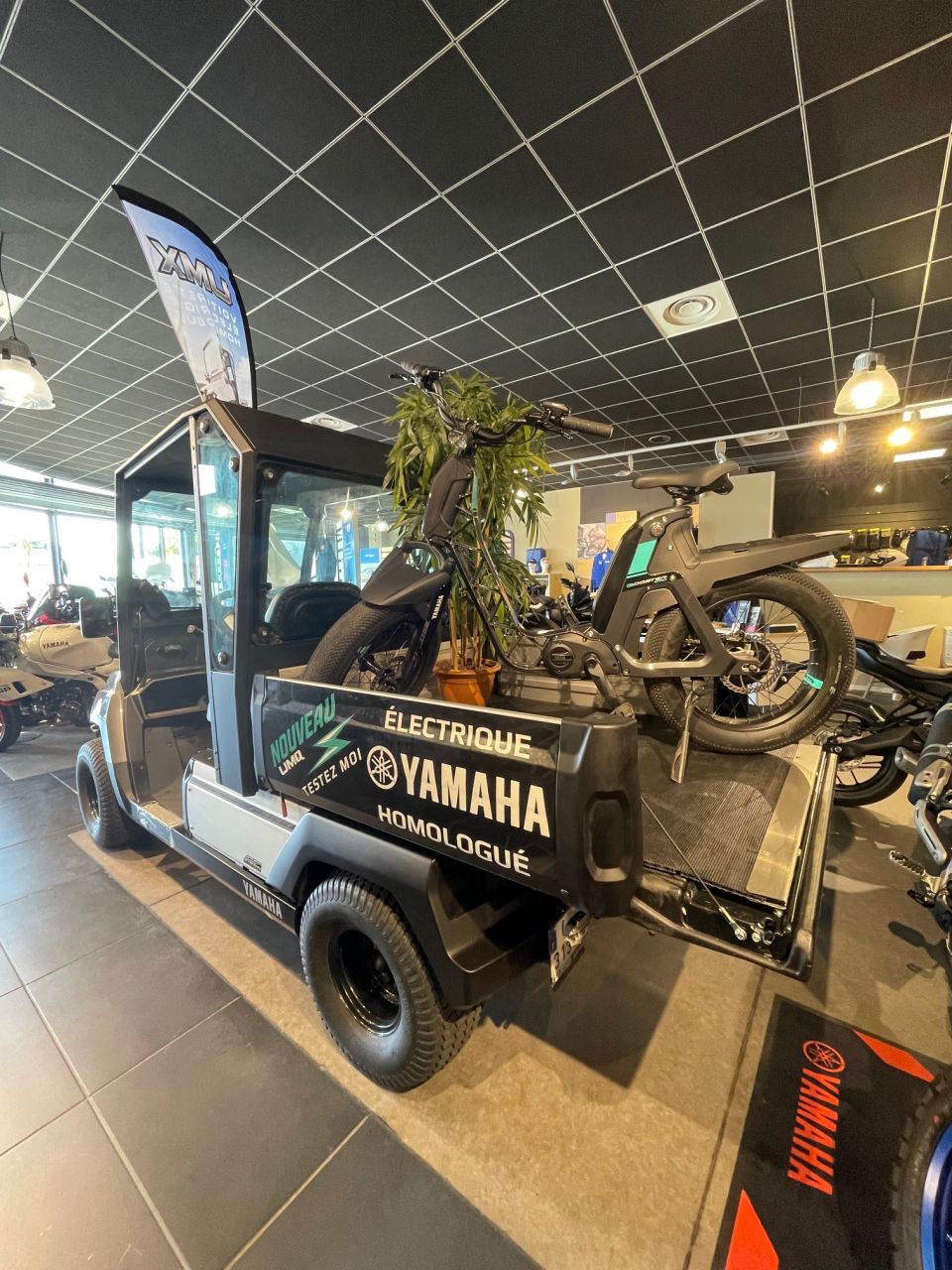 YAMAHA PROMOTION - SSV électrique YAMAHA UMQ E-AC HOMOLOGUE 4