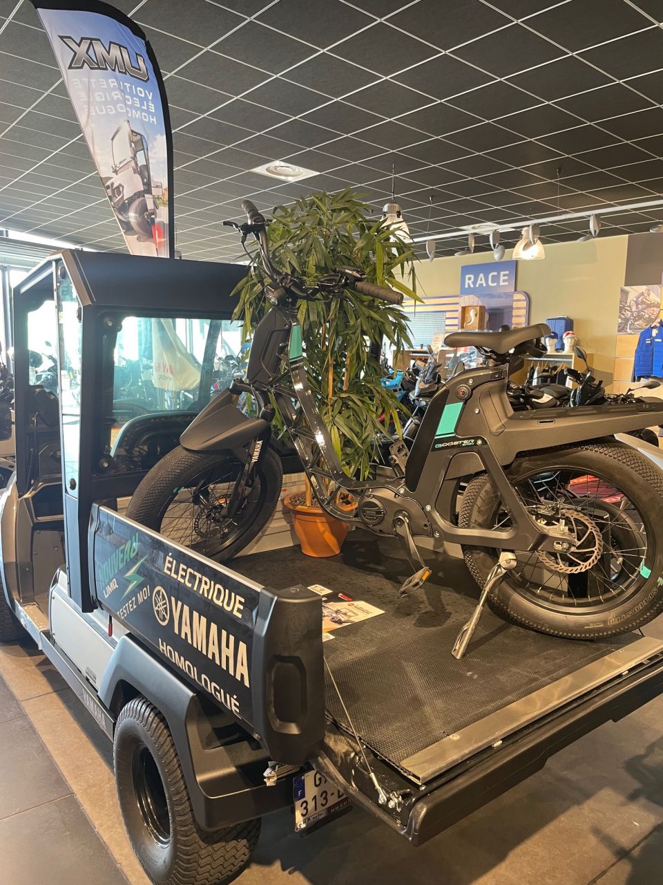 YAMAHA PROMOTION - SSV électrique YAMAHA UMQ E-AC HOMOLOGUE 8