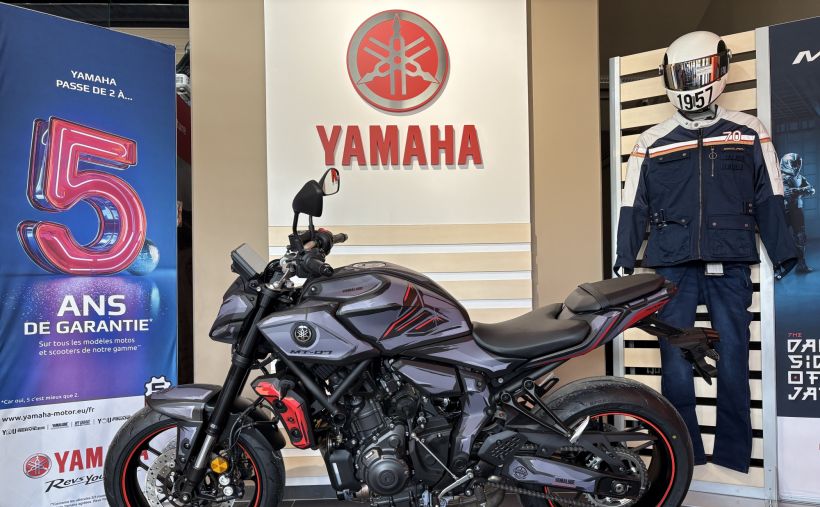 YAMAHA MT-07  A2 KUTVEK 139€/MOIS* GARANTIE 5 ANS 4