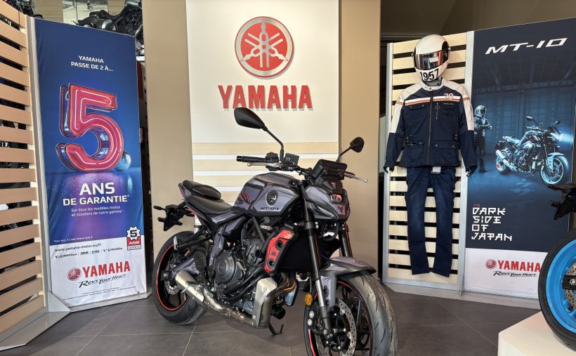 YAMAHA MT-07  A2 KUTVEK 139€/MOIS* GARANTIE 5 ANS 1
