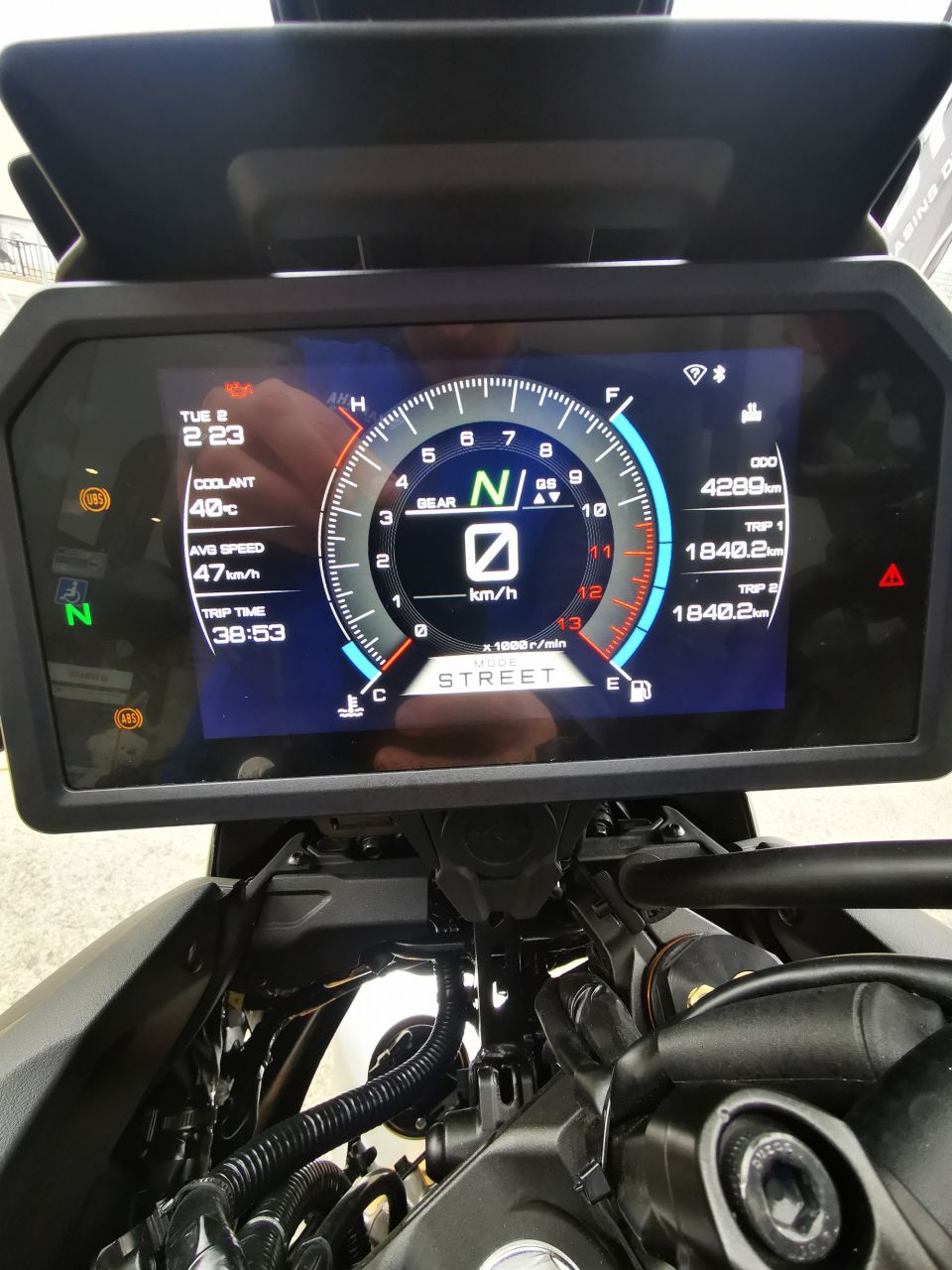 YAMAHA TRACER 9 GT + 7