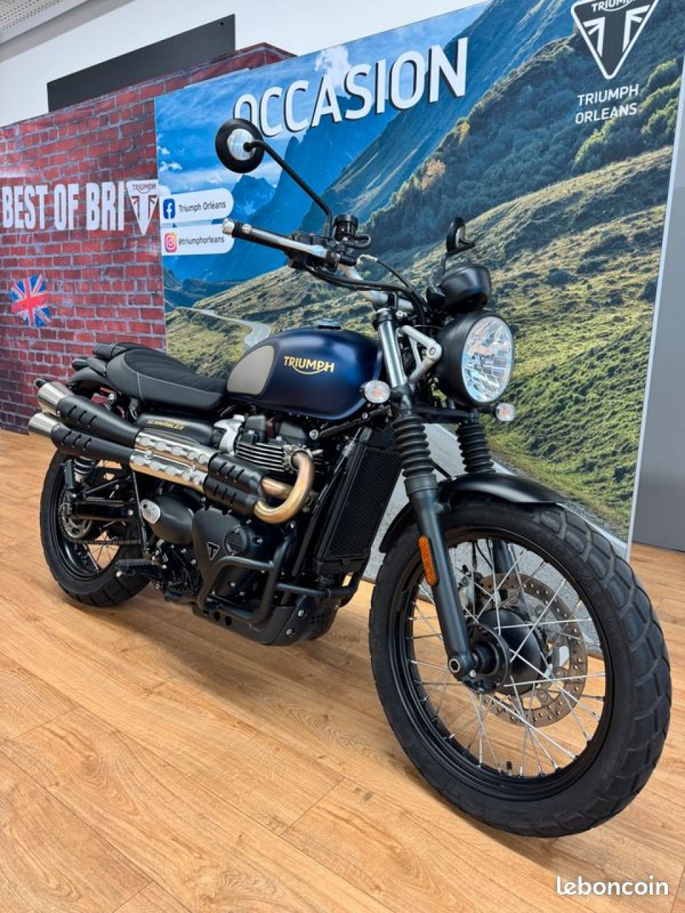 TRIUMPH STREET SCRAMBLER  900 8