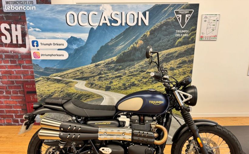 TRIUMPH STREET SCRAMBLER  900 0