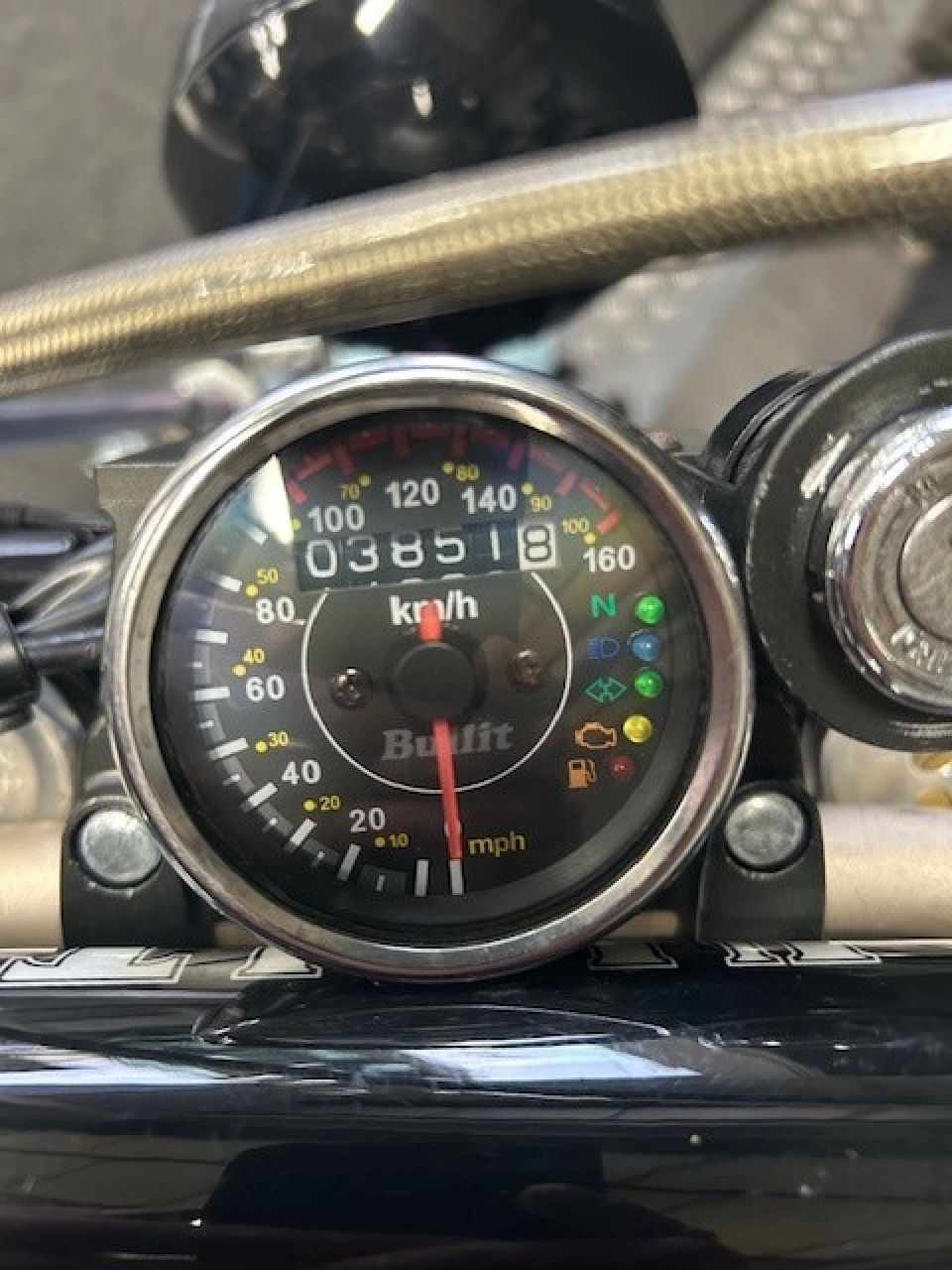 BULLIT MOTORCYCLES HERO 125 GULF 10