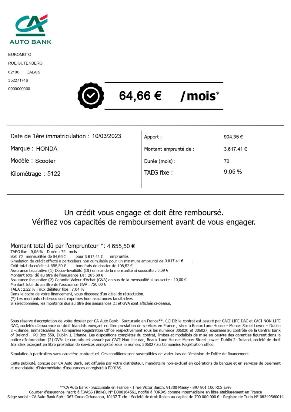 HONDA NSS FORZA 125 40