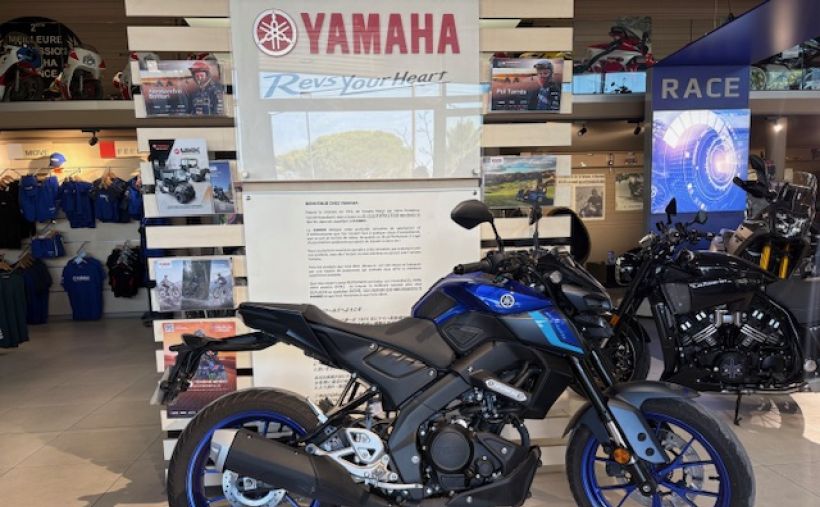 YAMAHA MT-125 ABS 2024 FAIBLE KILOMETRAGE 90€/MOIS* GTIE CONSTRUCTEUR 07/2026 0
