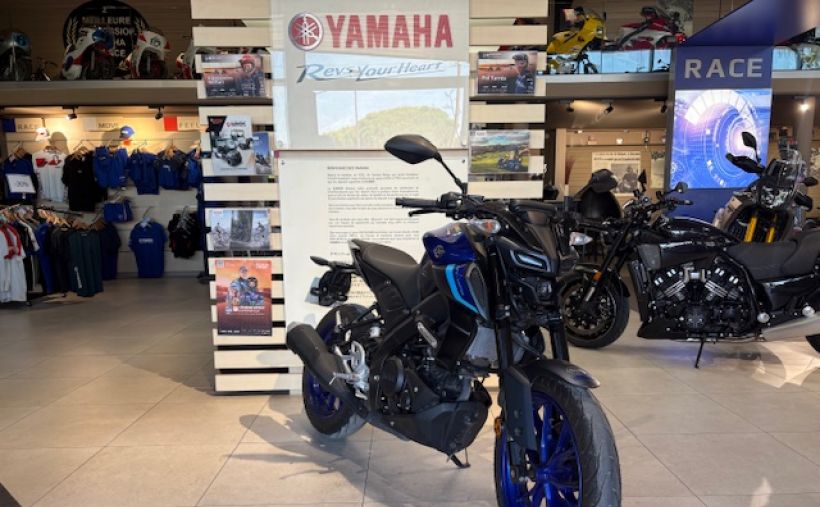 YAMAHA MT-125 ABS 2024 FAIBLE KILOMETRAGE 90€/MOIS* GTIE CONSTRUCTEUR 07/2026 1
