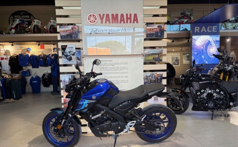 YAMAHA MT-125 ABS 2024 FAIBLE KILOMETRAGE 90€/MOIS* GTIE CONSTRUCTEUR 07/2026 4