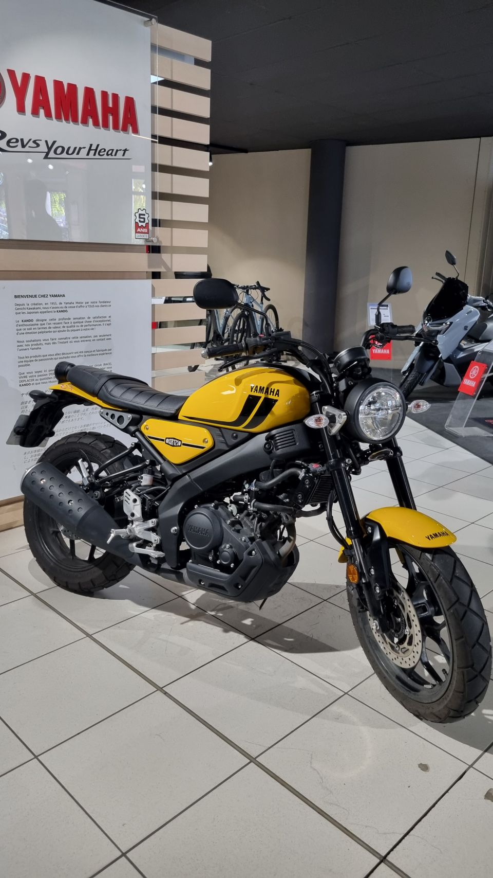 YAMAHA XSR 125 1