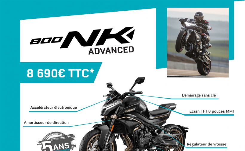 CF MOTO 800 NK Advance 1
