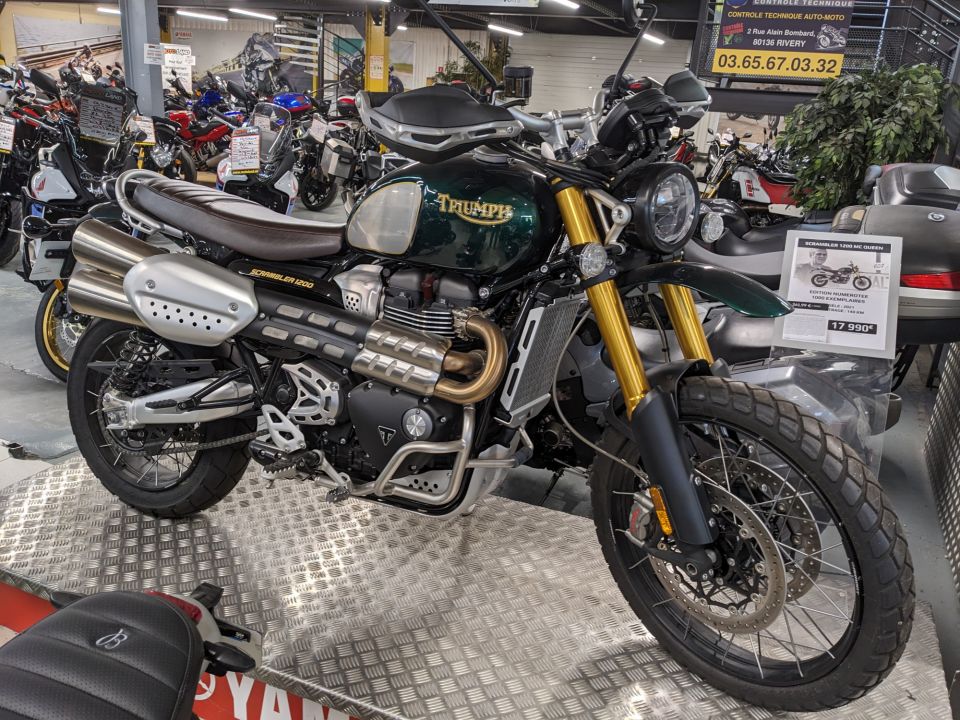 TRIUMPH SCRAMBLER 1200 XE STEVE MC QUEEN 0