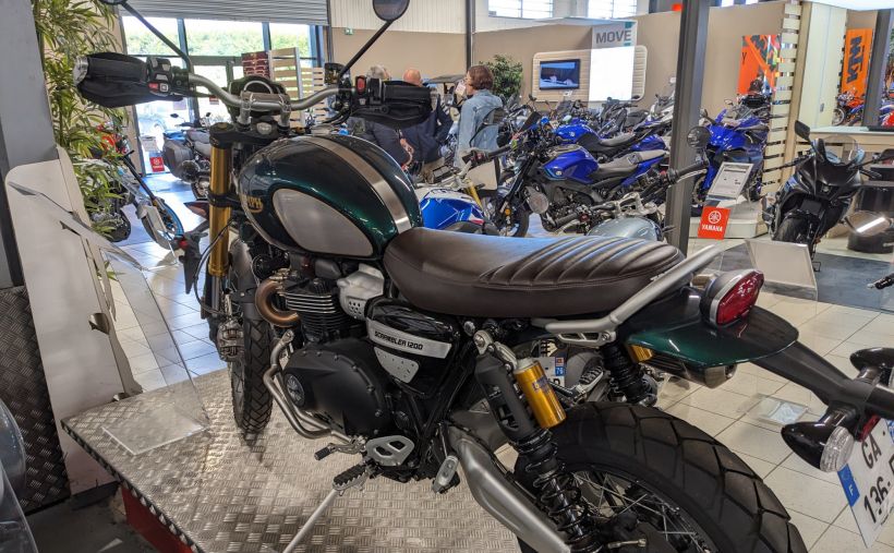 TRIUMPH SCRAMBLER 1200 XE STEVE MC QUEEN 6
