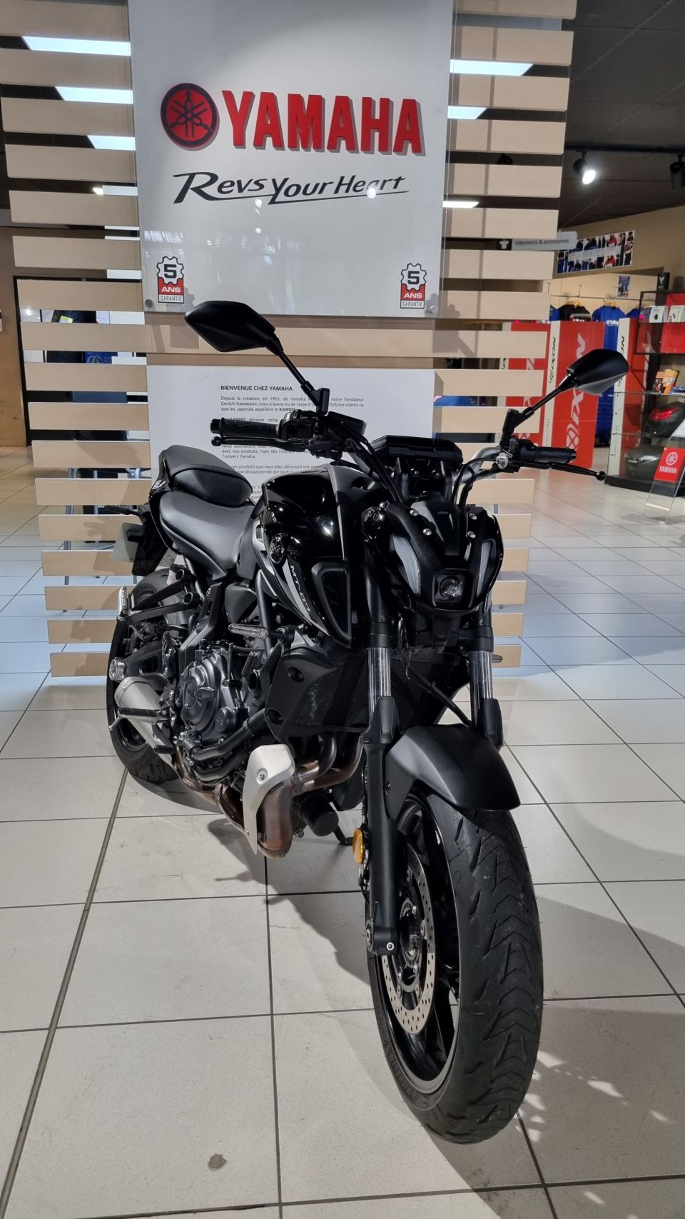 YAMAHA MT-07 (47.5CV) 0