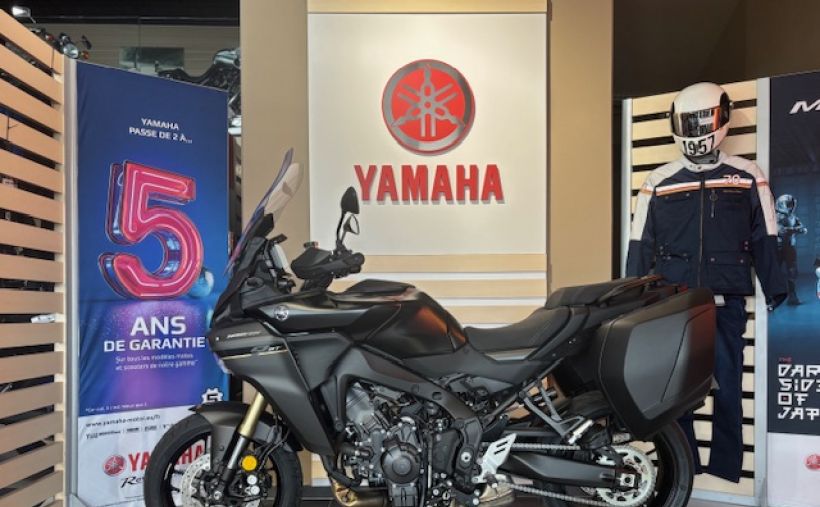 YAMAHA TRACER 9 GT Y-AMT DE DEMONSTRATION 222€/MOIS* GARANTIE 5 ANS +DE 1300€ D'AVANTAGE CLIENT 4