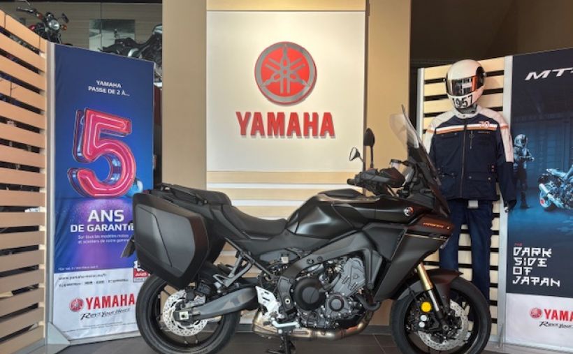 YAMAHA TRACER 9 GT Y-AMT DE DEMONSTRATION 222€/MOIS* GARANTIE 5 ANS +DE 1300€ D'AVANTAGE CLIENT 0
