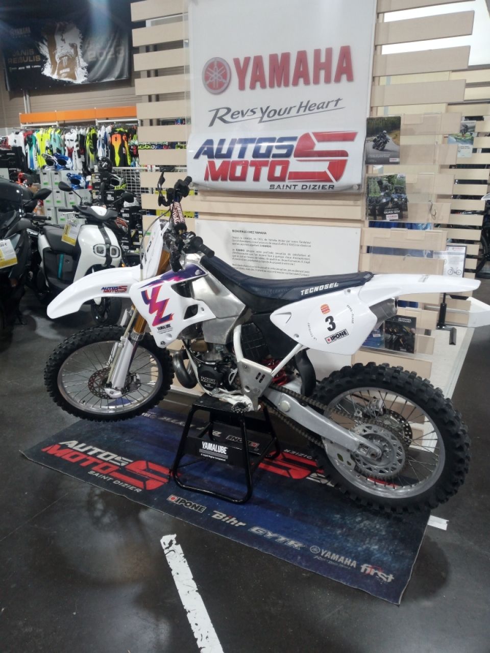 YAMAHA 250 YZ 1996   PETERHANSEL 4