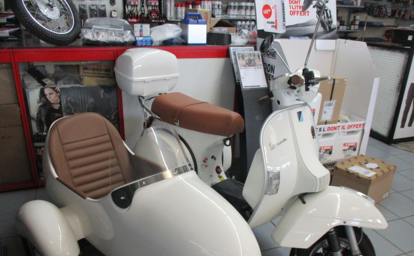 VESPA PX 125 SIDE CAR 0