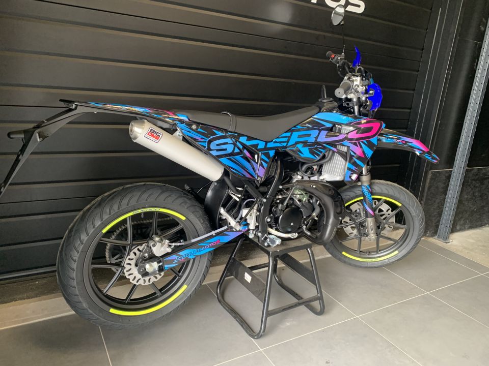 SHERCO 50 SM BLACK MOON 8