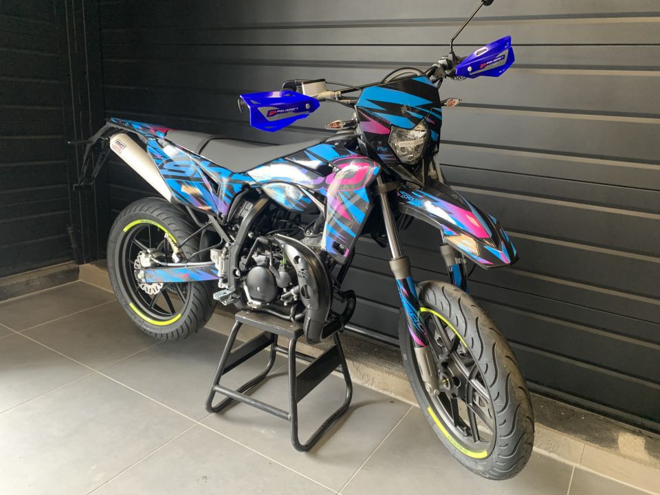 SHERCO 50 SM BLACK MOON 12