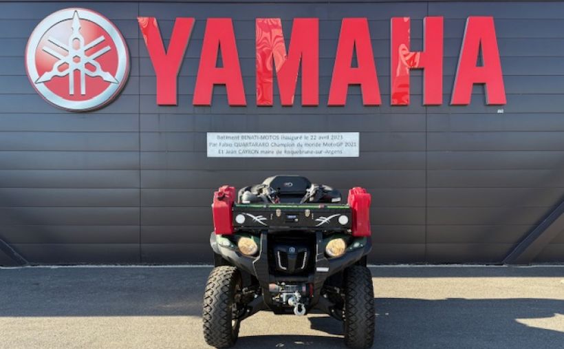 YAMAHA GRIZZLY 700 EPS 4X4 1ERE MAIN +DE 3500€ D'EQUIPEMENT FAIBLE KILOMETRAGE GARANTIE 12 MOIS 2