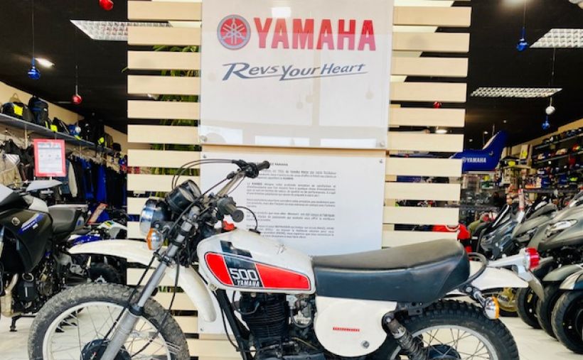 YAMAHA XT 500 DE SERGE BACOU 1ERE SERIE ! 4
