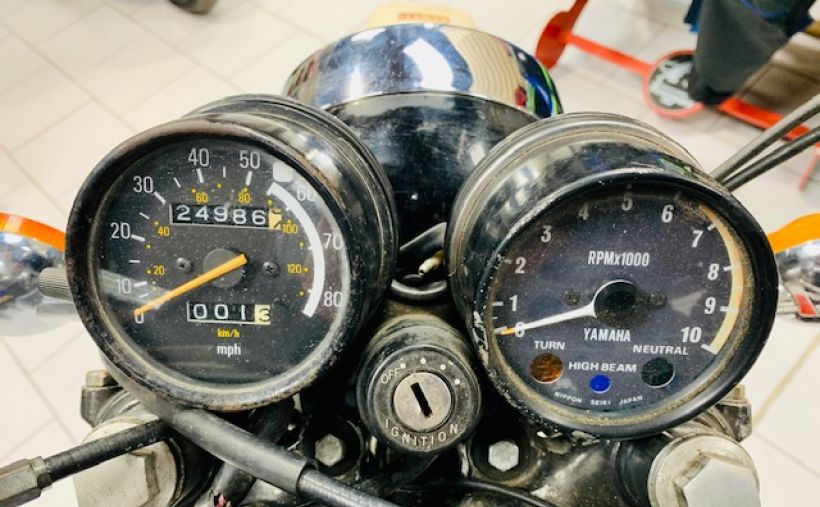 YAMAHA XT 500 DE SERGE BACOU 1ERE SERIE ! 6