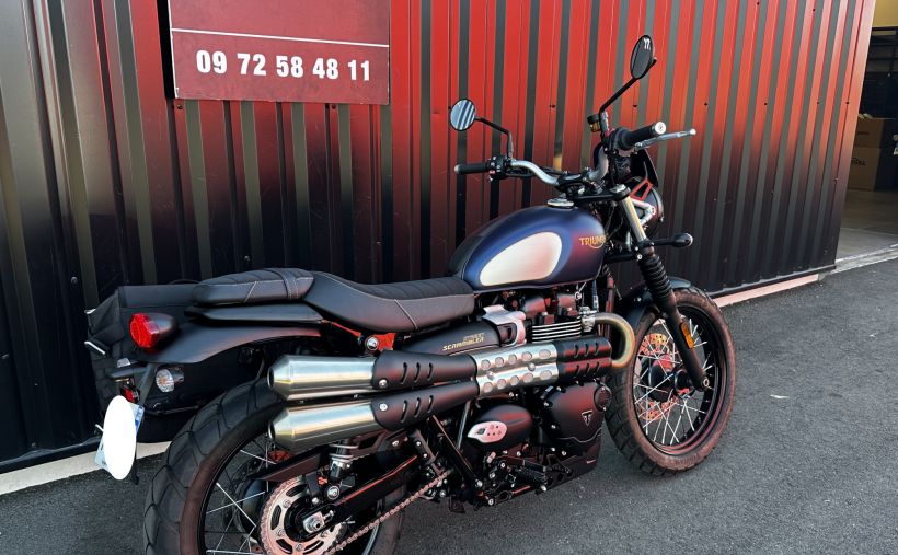 TRIUMPH STREET SCRAMBLER  900 1