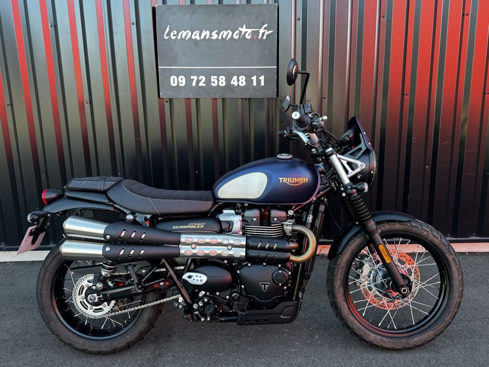 TRIUMPH STREET SCRAMBLER  900 0